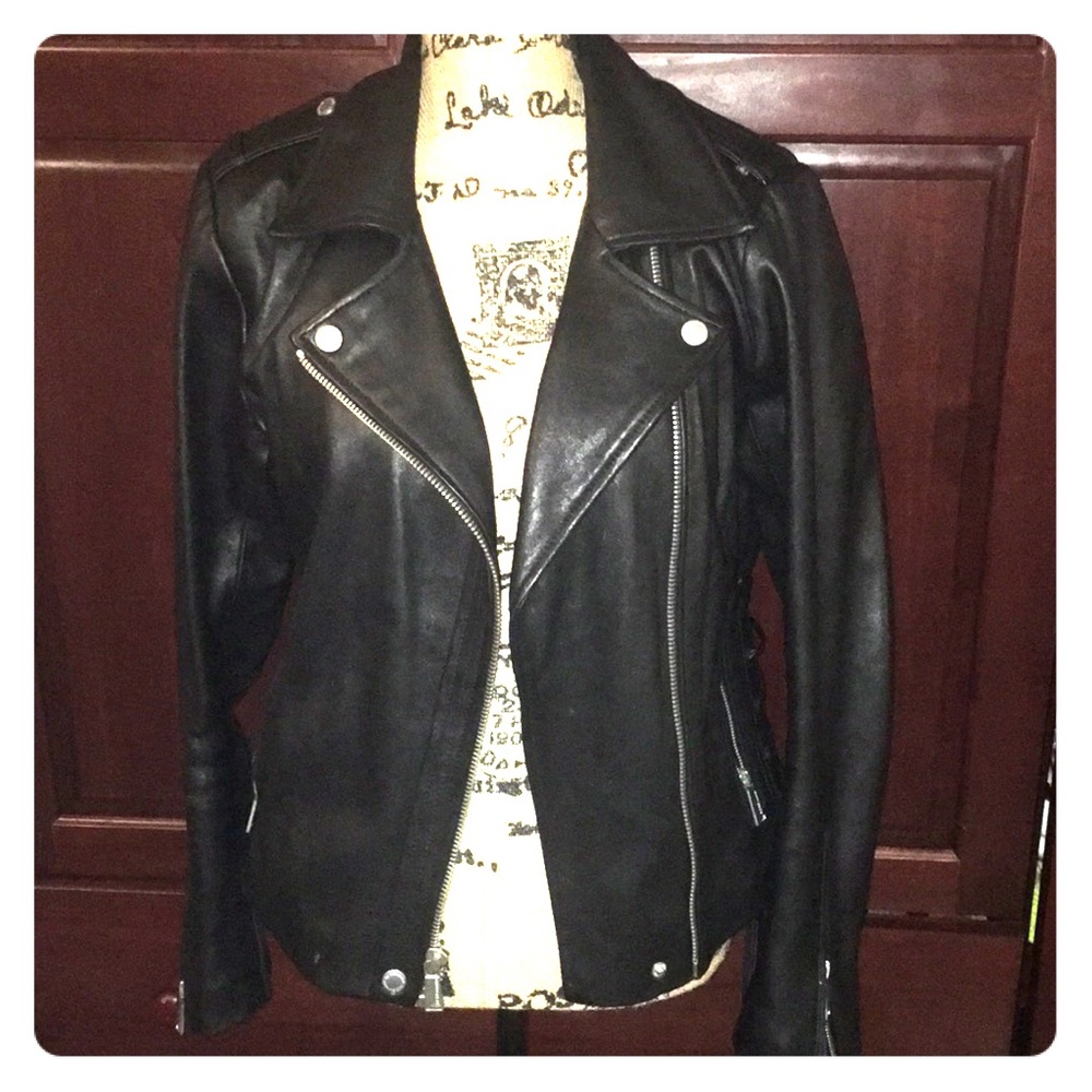 Leather jacket